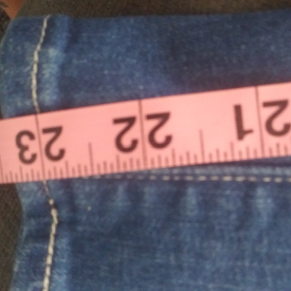 Levi's Mid rise skinny capri sz 16 w33 - Picture 8 of 13